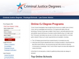 Criminal Justice Degrees & Schools