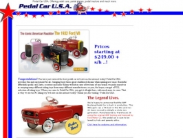 Pedal Car USA