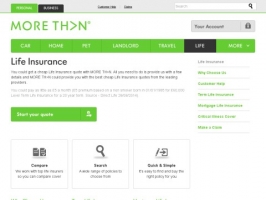 MORE THAN: Cheap Life Insurance Cover