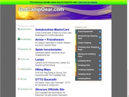 Got Camp Gear?