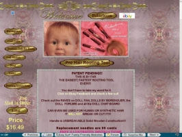 HAIR ROOTING TOOL FOR DOLLS
