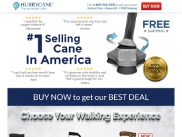 The Official HurryCane - The Foldable Walking Cane