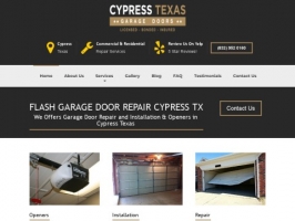 Garage Door Repair Cypress TX | Installation & Repair