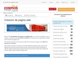 COSMOS Online: Website Creation