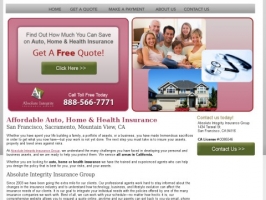 Insurance in California - health, car, life & home