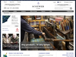 Scootweb: Kilts & Tartan Fabrics