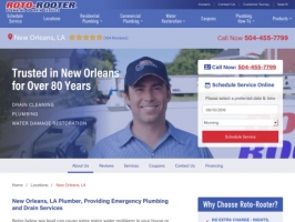 Roto-Rooter: Plumbers in New Orleans