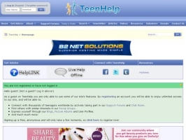 Teenhelp.Org #1 Peer mentoring site