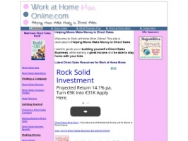 Work At Home Mom Online