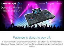 Denon DJ Prime 4 Controller