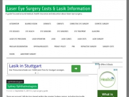 Laser Eye Surgery Costs