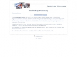 Technology Dictionary 