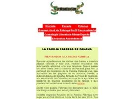 Fabrega Family Home Page