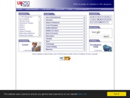 UK250 - online directory and web guide