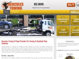 El Cajon Towing & Roadside Help Services | Hercules Towing