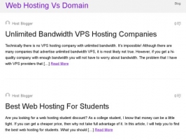 Web Hosting Vs Domain  