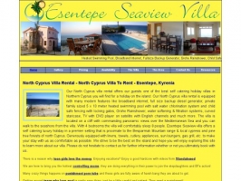 Villa Rental Northern Cyprus - Esentepe Seaside