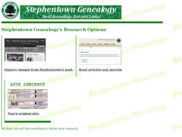 Stephentown Genealogy