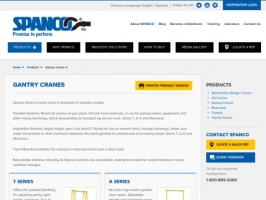 Spanco: Gantry Crane