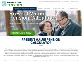 Value Your Pension: Present Value Pension Calculator