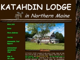 KATAHDIN LODGE in Northern Maine