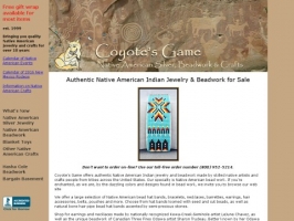 Coyotes Game | Native American Jewelry & Beadwork