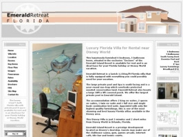 Emerald Retreat - Luxury 6 bed villa near Disney