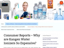 Consumers Report on Water Ionizers