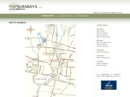 Maps Surabaya - Surabaya Tourist Maps