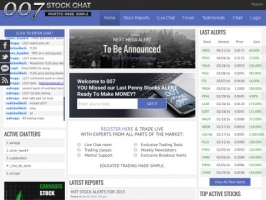 007 Stock Chat, Best Penny Stocks Chat