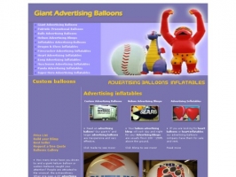 Giant advertising balloons