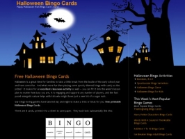 Halloween Bingo Cards