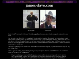 James and Daves Bible Page