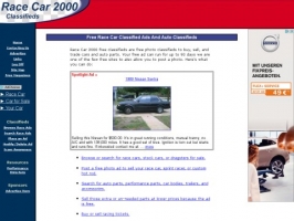 Race Car 2000 Free Classifieds Ads