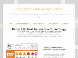 Decoz Numerology Software and Readings