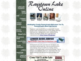 Raystown Lake Visitorsn Website