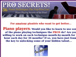 Piano Players: Secrets of the professional piano p